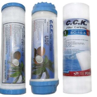 فیلتر دستگاه تصفیه آب خانگی C.C.K بسته سه عددی