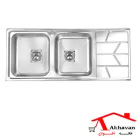 سینک ظرفشویی اخوان توکار مدل 388S