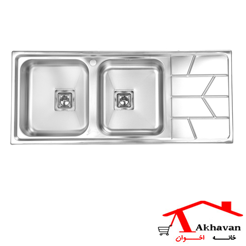 سینک ظرفشویی اخوان توکار مدل 388S
