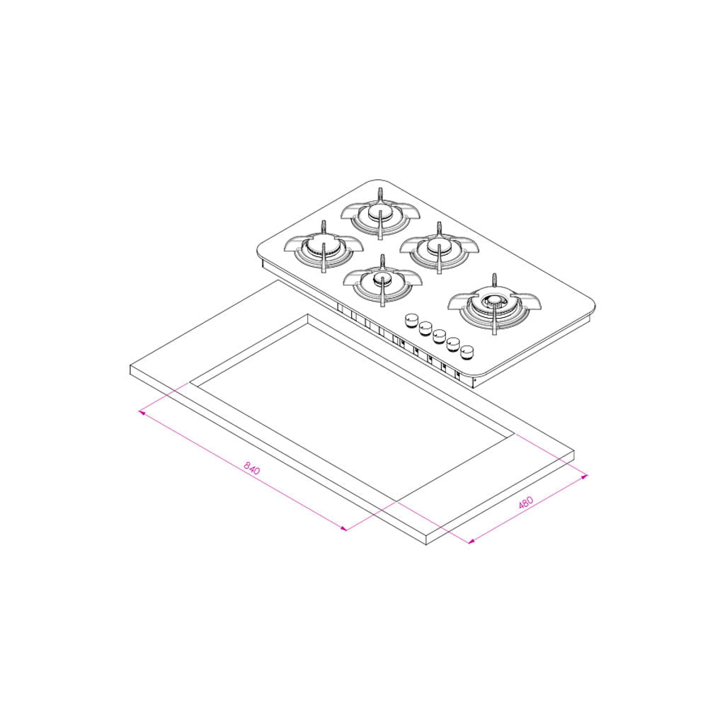 اجاق کن مدل IG8510 - Image 2