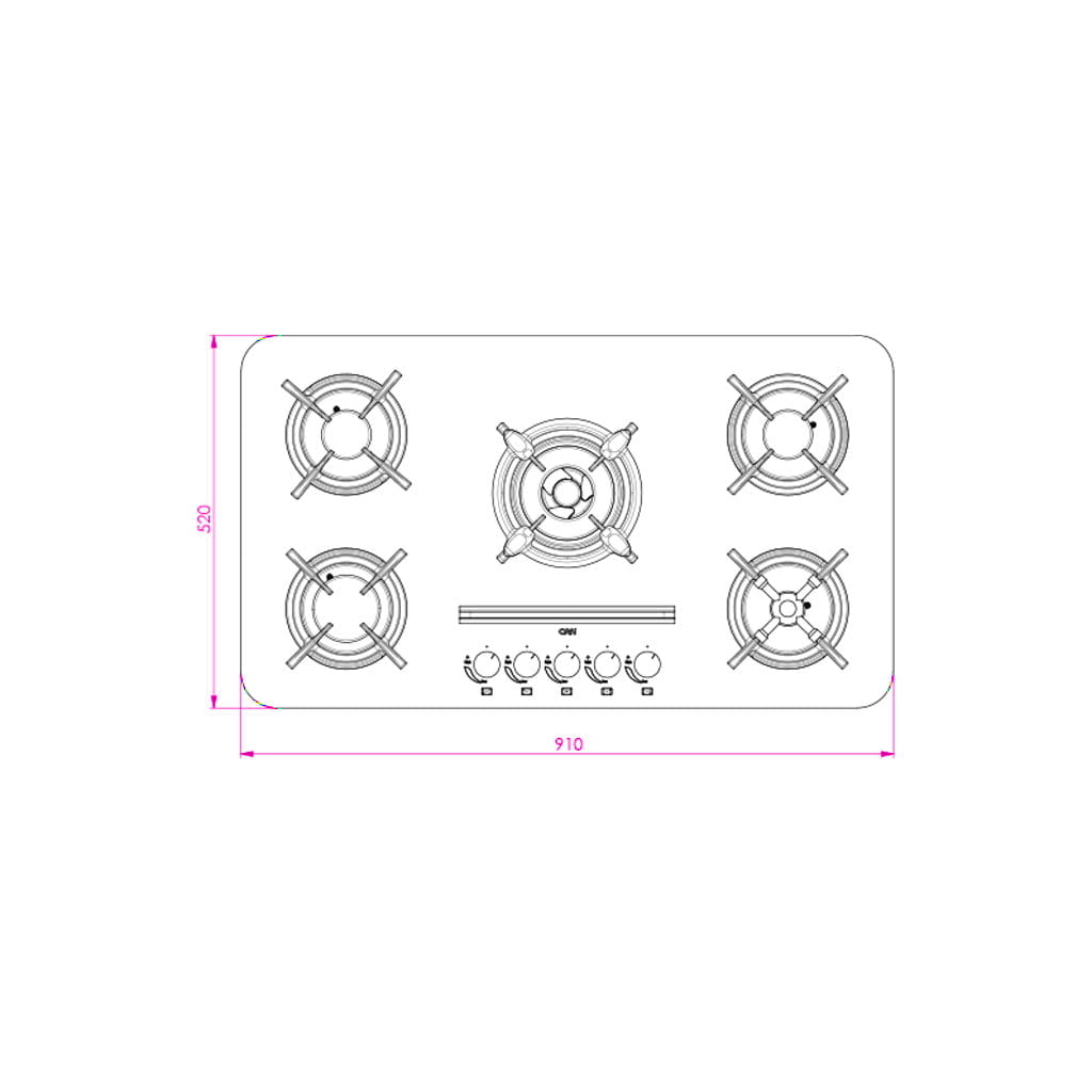 اجاق کن مدل IG8507 - Image 3