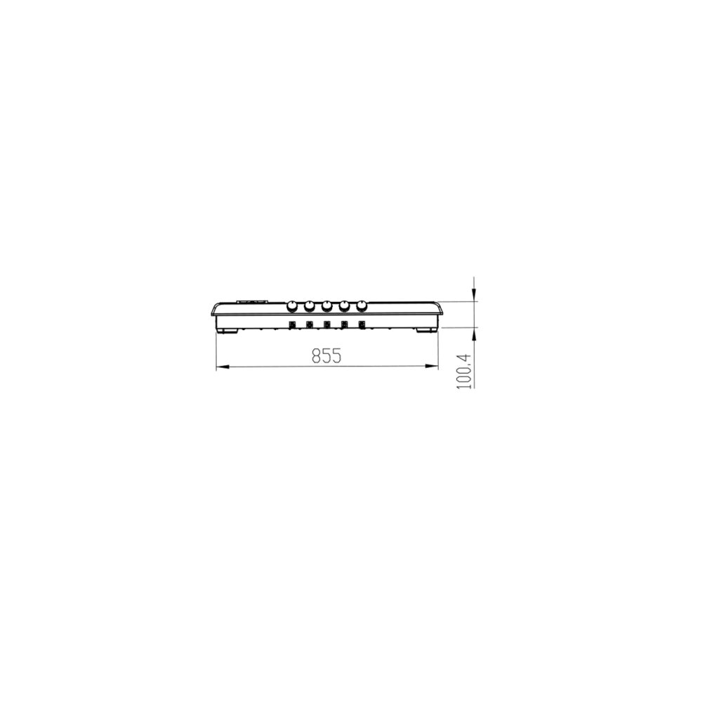اجاق گاز استیل کن مدل ISD505R