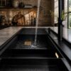 سینک باکسی آونکس مشکی مدل لانیا بلک Lania Black سایز 90×50
