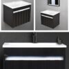 روشویی کابینتی کویک مدل C540