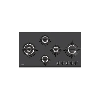اجاق گاز رومیزی ایلیااستیل مدل G 531 (شیشه مشکی ۵ شعله)