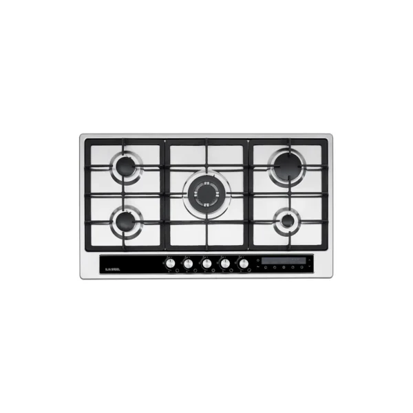 اجاق گاز رومیزی ایلیااستیل مدل S 512 D استیل تایمردار