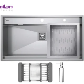 سینک 4090S02 توکار استیل میلان