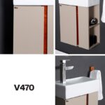 کابین روشویی Kevic V470