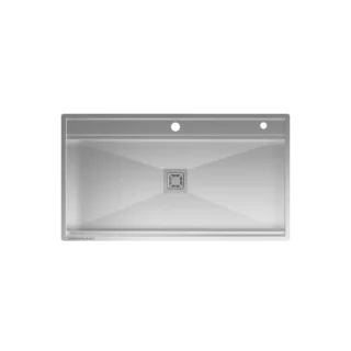 سینک باکسی استیل BS30090 تک لگنه بدون سینی