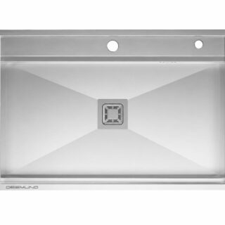 سینک باکسی استیل SB30074تک لگنه بدون سینی