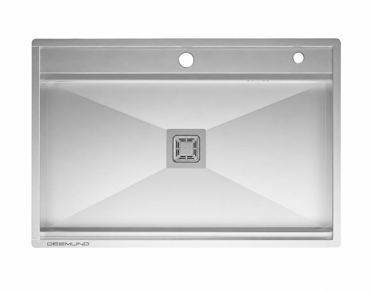 سینک باکسی استیل SB30074تک لگنه بدون سینی