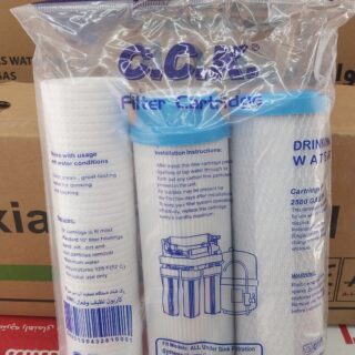 فیلتر دستگاه تصفیه آب CCK پک 3 عددی مدل کلین