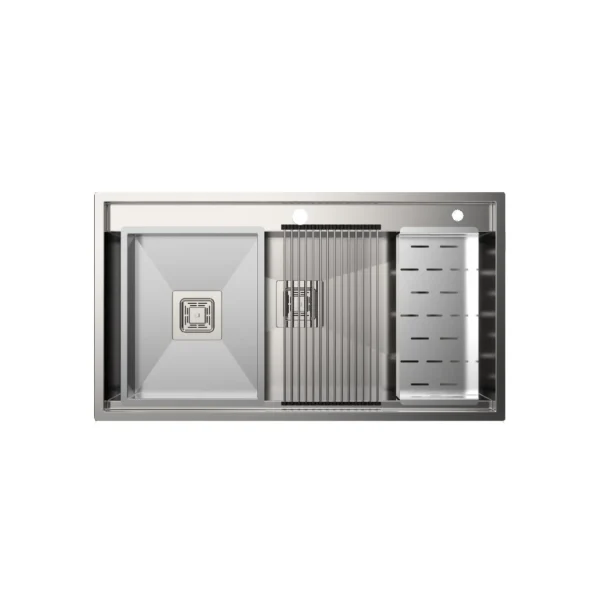 سینک باکسی استیل البرز 955 توکار