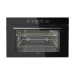 فر توکار آلتون مدل V901B سایز 90 برقی شیشه مشکی